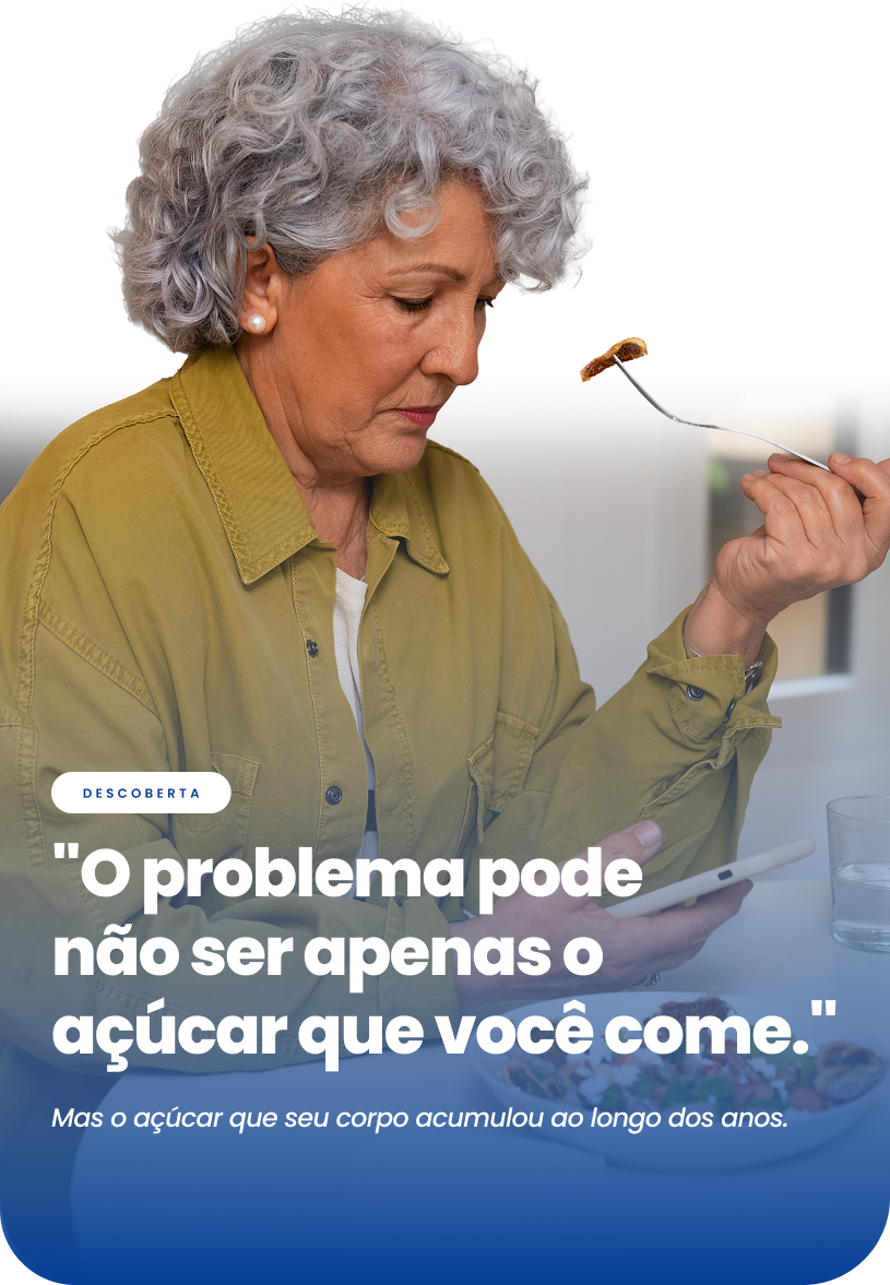 Older patient managing diabetes at home